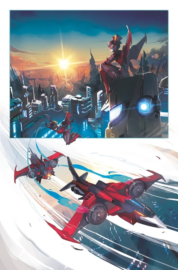 Transformers Windblade 1 Comic Book Art By Sarah Stone Image (1 of 1)